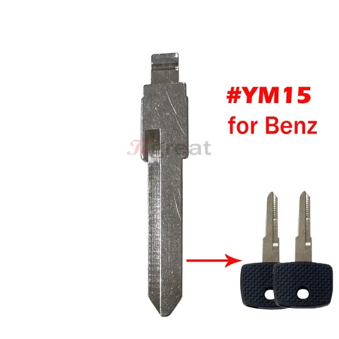 Набор Из 10 Заготовок Ключей YM15 Без Функции Беспроводного Управления Для Mercedes Benz Vito Actros Sprinter V-Class