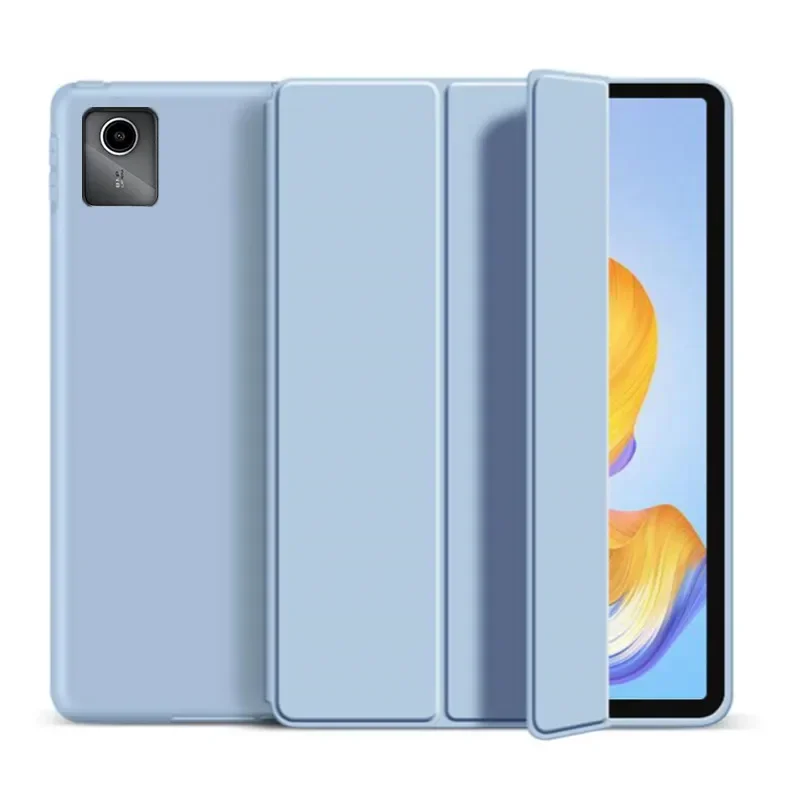 Flip Leather Silicon TPU Back Case for Lenovo Tab M11 K11 Xiaoxin Pad 2024 TB330FU TB331FC Holder Stand Cover Tablet Case