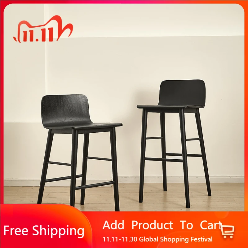 

Ultralight Comfortable Bar Stools American Patio Living Room Designer Luxury Retro Bar Stools Ancient Italian Muebles Furniture