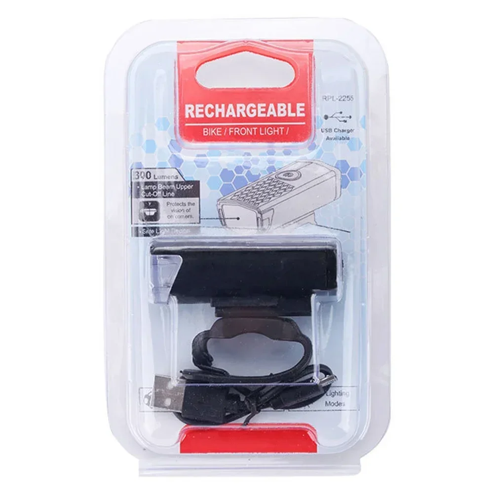 

Tail Light Set Black USB Rechargeable Bike Light 500 Lumens Built-in Rechargeable Battery Continuous Illumination