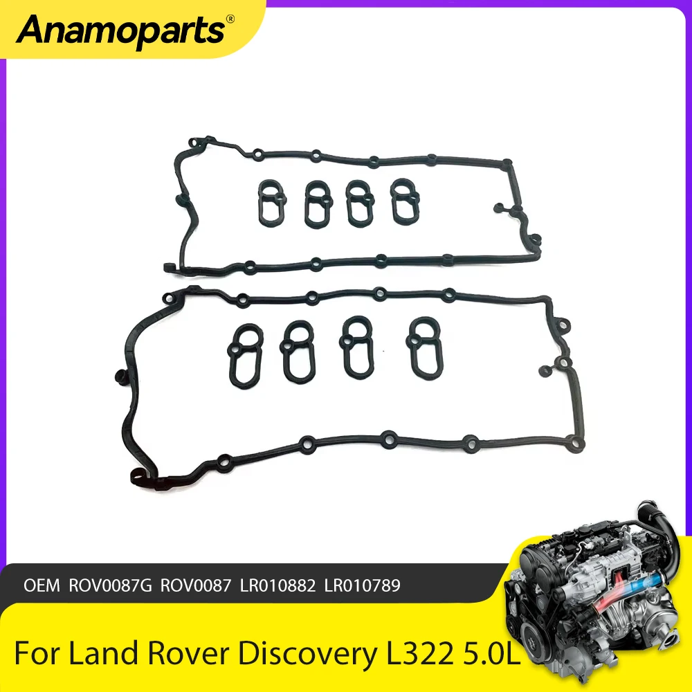 

Engine Part Valve Cover Gasket Fit 5.0 L For Land Rover Discovery Range Rover L322 L319 L405 L320 5.0L V8 508PS 508PN LR010882