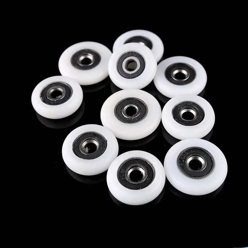 8pcs Shower Door Rollers/Runners/Spares 19/20/23/24/25/26/27mm wheels diameter, 5mm hole