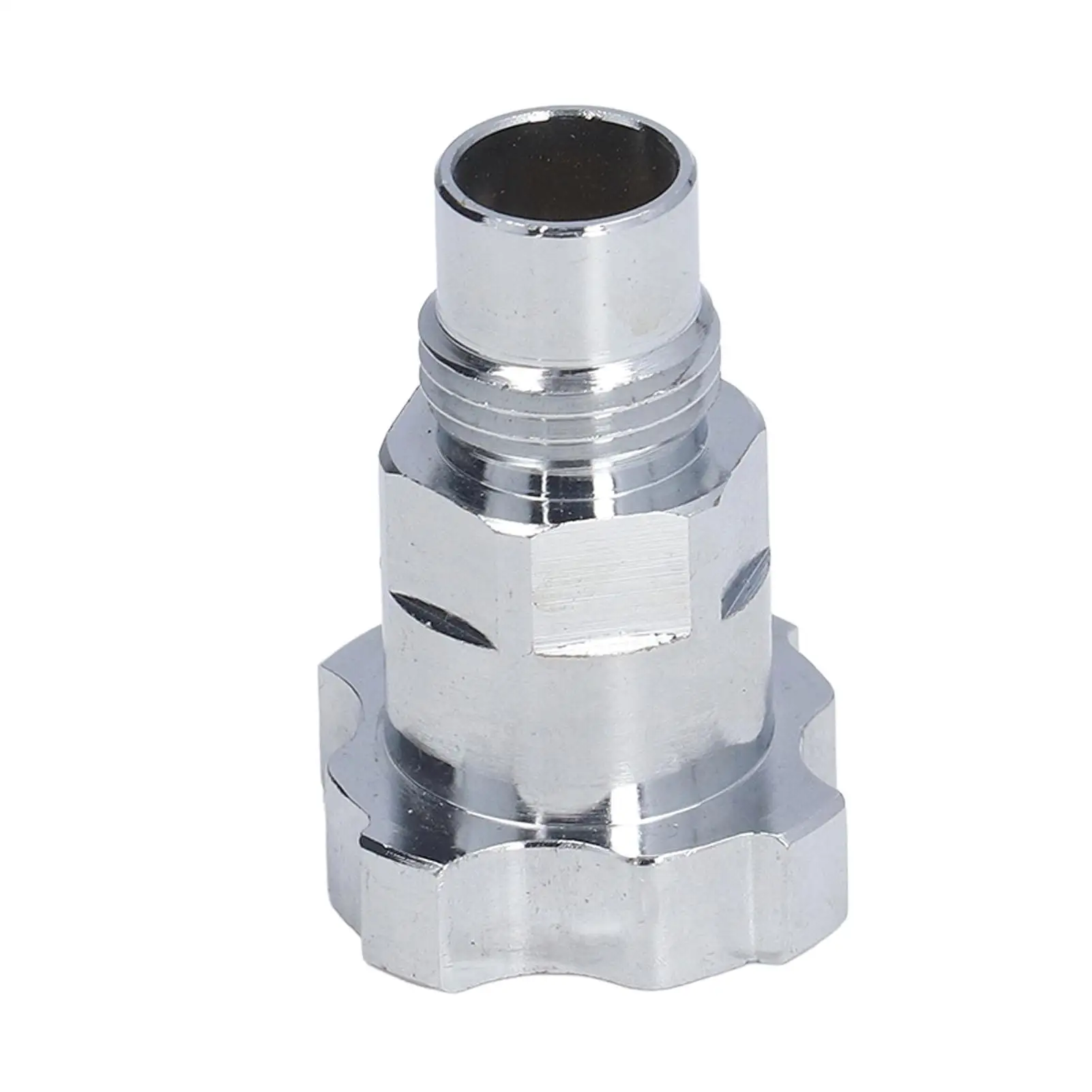 1.5mm Stainless Steel Spray Cup Connector for Airbrush - Disposable Pot Adapter