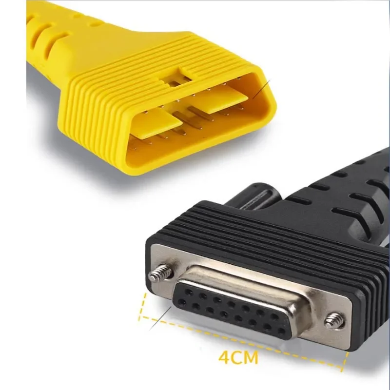 OBD OBDII 16 Pin 16Pin to DB15 Pin Connect Cable for Launch CR981 CR982 CR971 CR972 HTT EV17 Main Cable SRS Repairer Cable