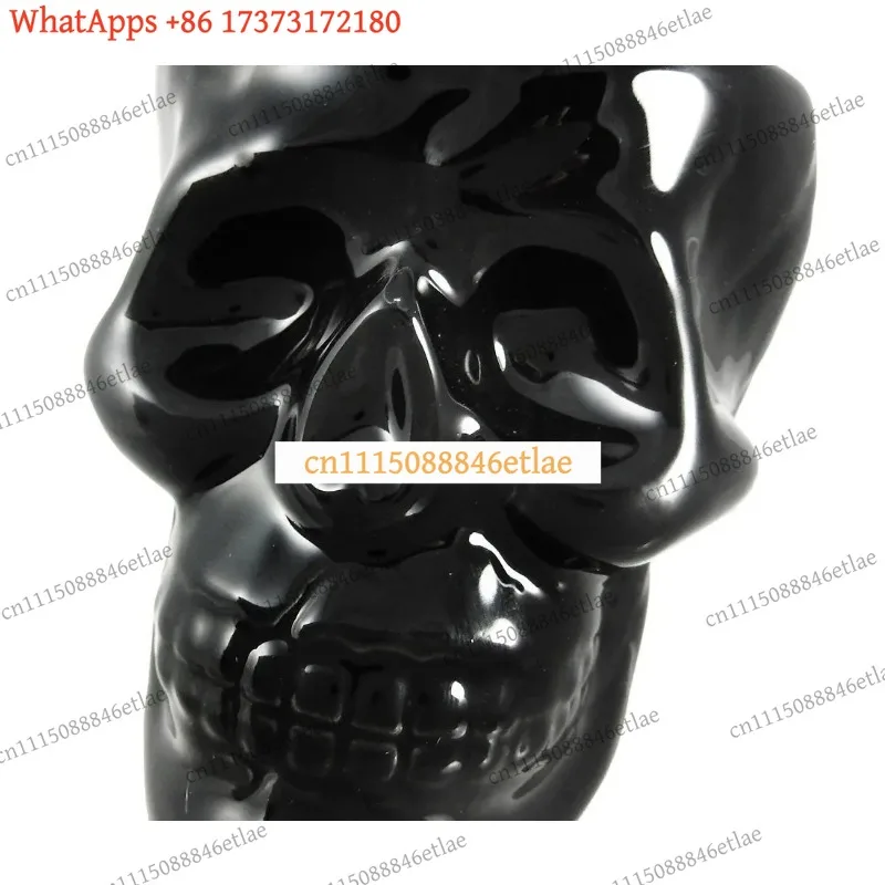 k3 Creative Skull Ceramic Mug – Retro Beer Tankard & Coffee Cup for Bar, Party & Halloween Gift