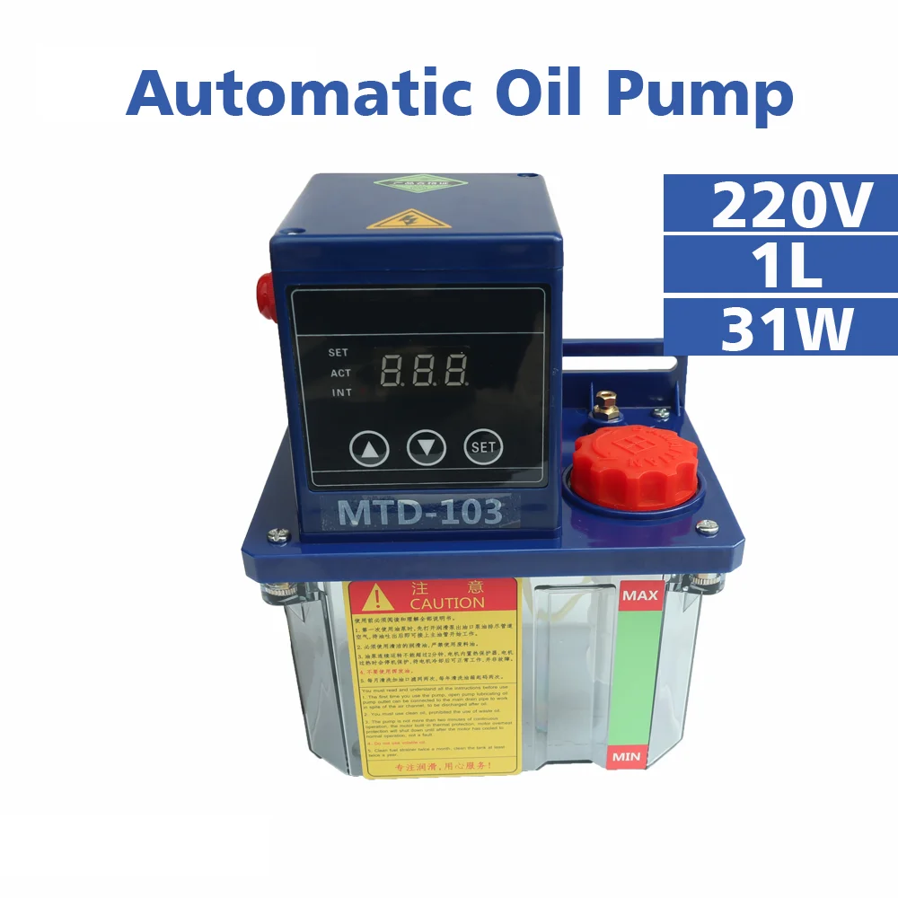 Imagem -05 - Injetores Centrais Automáticos da Graxa do Óleo da Bomba 1.5l 2l 2.5l da Lubrificação da Engrenagem 220v com Estrada do Distribuidor 210 do Pistão do Óleo