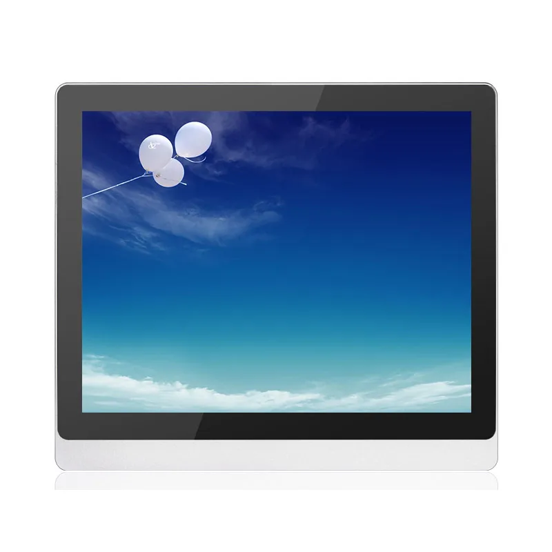 Factory direct high quality 17" inch capacitive touch screen panel , wall mount touch screen monitor