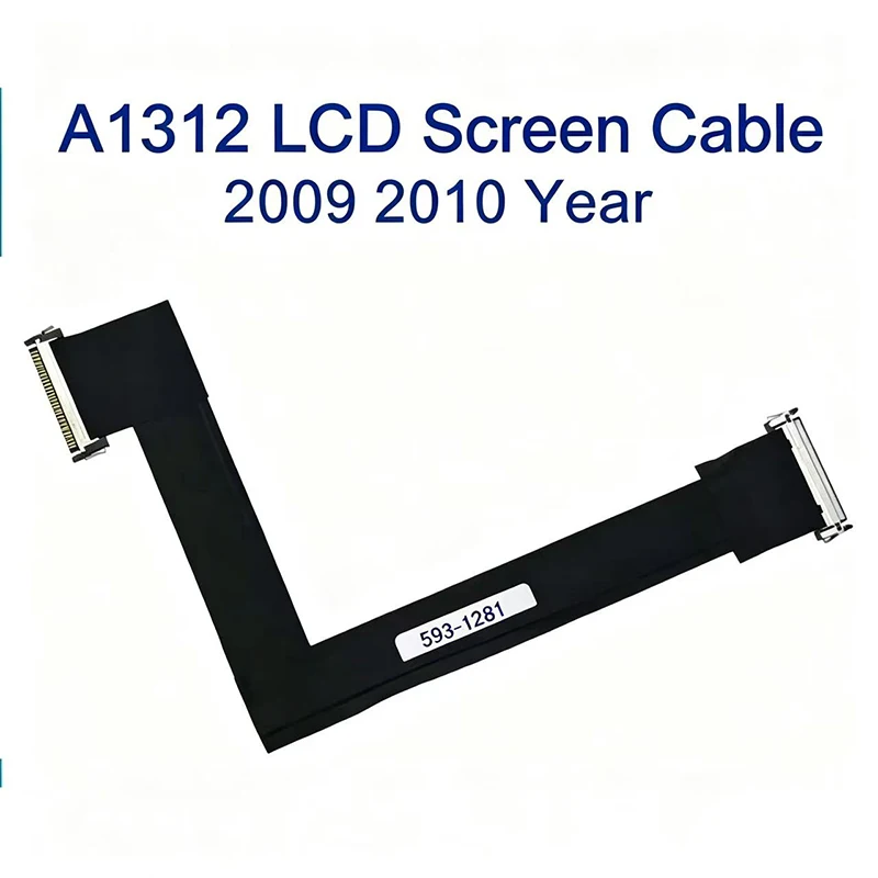 New  LCD LED LVDS Screen Display Video Flex Cable 593-1281 A 593-1028 For iMac 27
