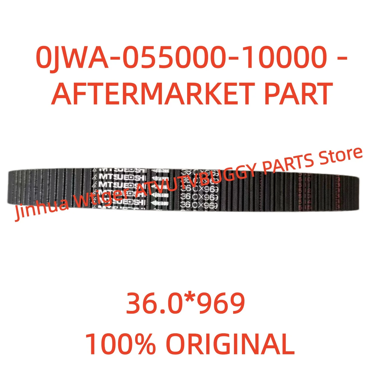 

ORIGINAL CVT BELT TYPE OF 36.0*969 0JWA-055000-10000 For CFMoto NEW 800CC 950 1000 ATV UTV SSV2018-2025YEARSCFORCE ZFORCE Uforce