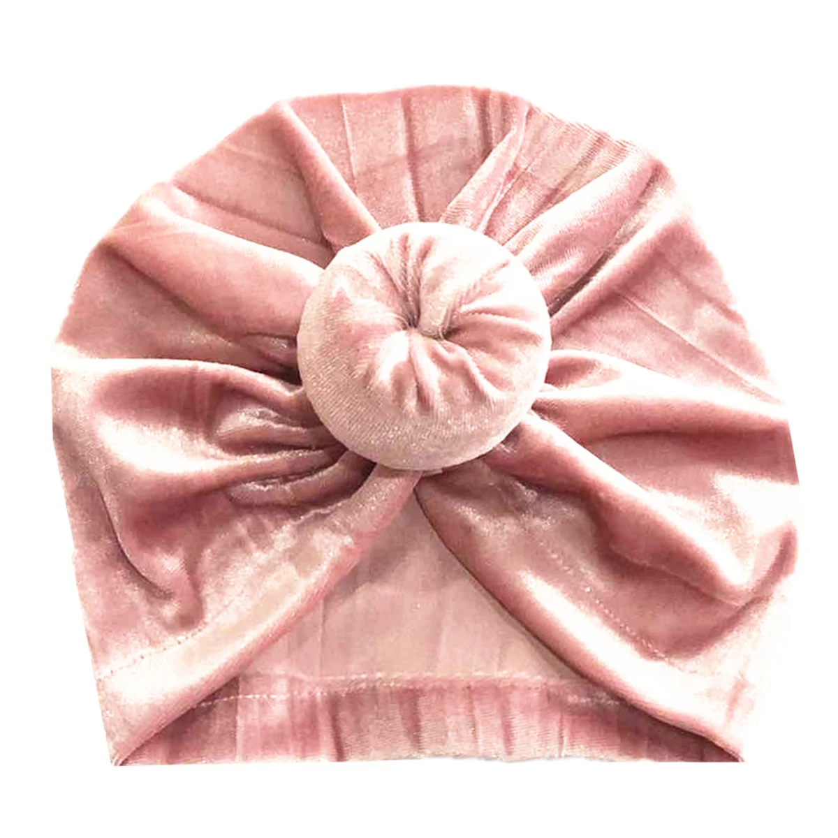 

4 Pcs Gold Velvet Indian Hat Baby Knot Beanie Hats for Christmas Infants Lightweight Breathable Comfortable Velour