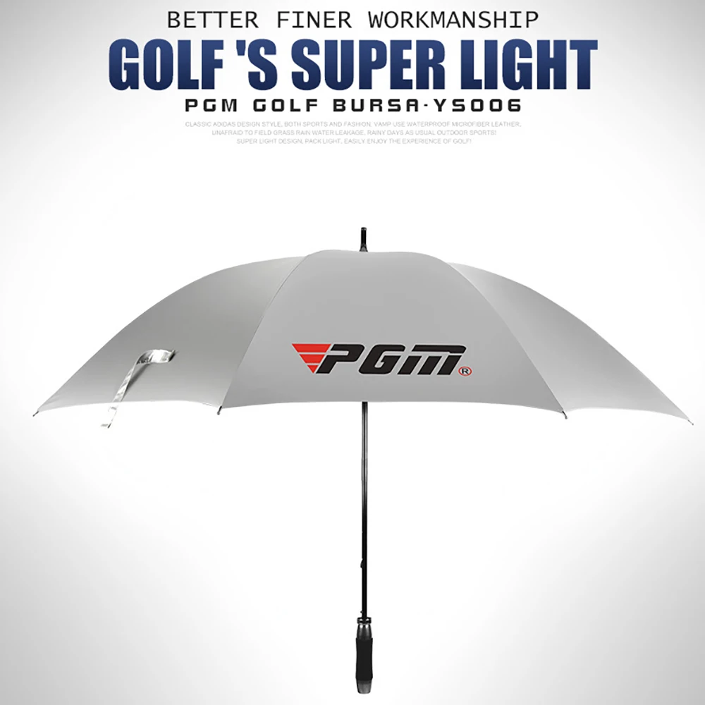 PGM Golf Umbrella Sunscreen and Rainproof Carbon Ultra-light Anti-corrosion Spring and Summer EVA Grip Automatic Umbrella