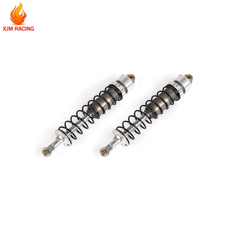 2pcs/set CNC Metal 10mm Rear or Front Shock Absorber for 1/5 Hpi Rofun Baha Rovan Km Mcd BAJA-MAX Truck Rc Car Racing Toys Parts