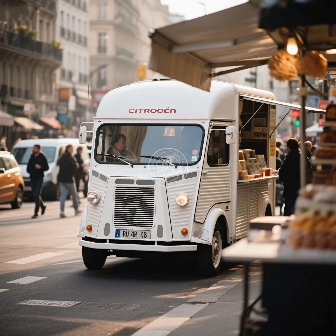 

Electric Grill Truck Ice Cream Coffee Van Hot Dog Food Cart Hot Dog Commercial Mobile Trailer