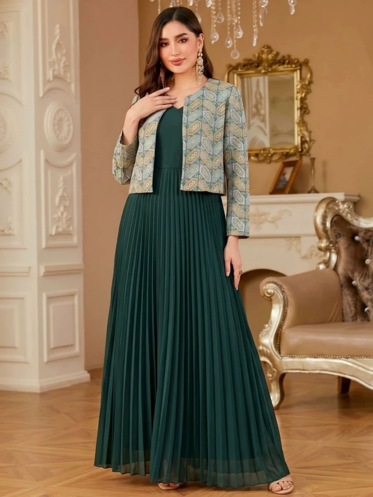 

African Dresses For Women Elegant Wedding Muslim Fashion Abayas Dashiki Robe Kaftan Long Maxi Dress Turkish Africa 2026 New