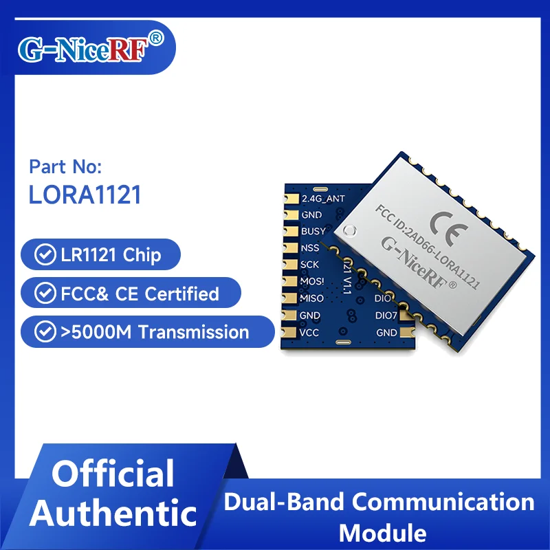 4pcs-lr1121-long-range-5-km-wireless-module-lora1121-multi-band-sub-ghz-24ghz-s-band-supports-lorawan-sigfox