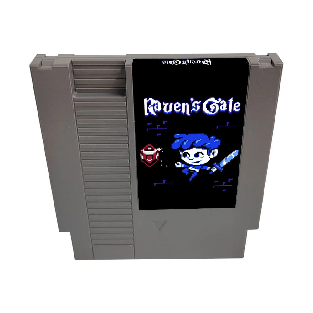 Raven's Gate - Een gloednieuwe NES-gamecartridge 8-bits 72-pins videogamecar voor originele NES-gameconsole
