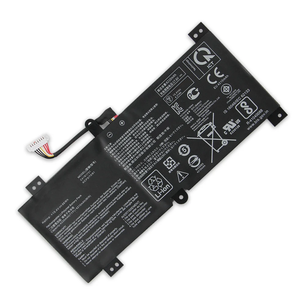 NEW Replacement Battery C41N1731 For ASUS ROG LG531G GMG712L G731GU LG532L  GL504 GL504G GL504GM GL504GW G731GU G731GV 4210mAh