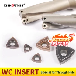 Fast Violent Drill Blade WCMT CNC Machine Tool Milling Tools Carbide Insert Stainless Steel Steel Tool Head WCMX U Drill Blade
