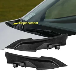 Car Front Windshield Wiper Side Trim Cover Water Deflector Cowl Plate For Hyundai Elantra 2011 2012 2013 2014 2015 2016