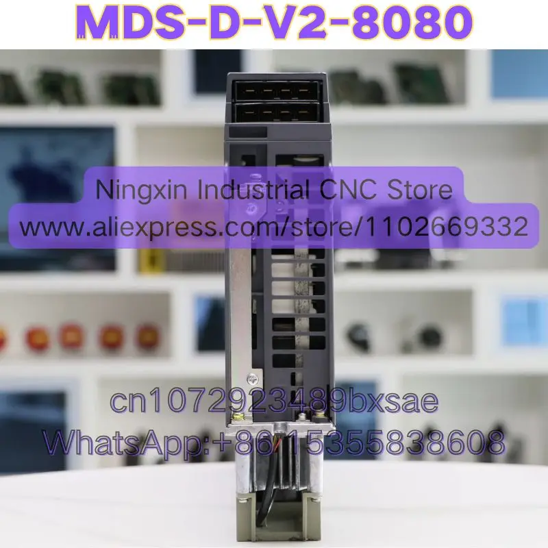MDS-D-V2-8080 Second-hand Servo Drive Unit for CNC Machine Tested Ok