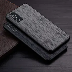 Case for Samsung Galaxy M54 M53 M52 M51 M34 M33 M31 M31S M23 4G 5G bamboo wood pattern Leather cover for Samsung Galaxy M54 case