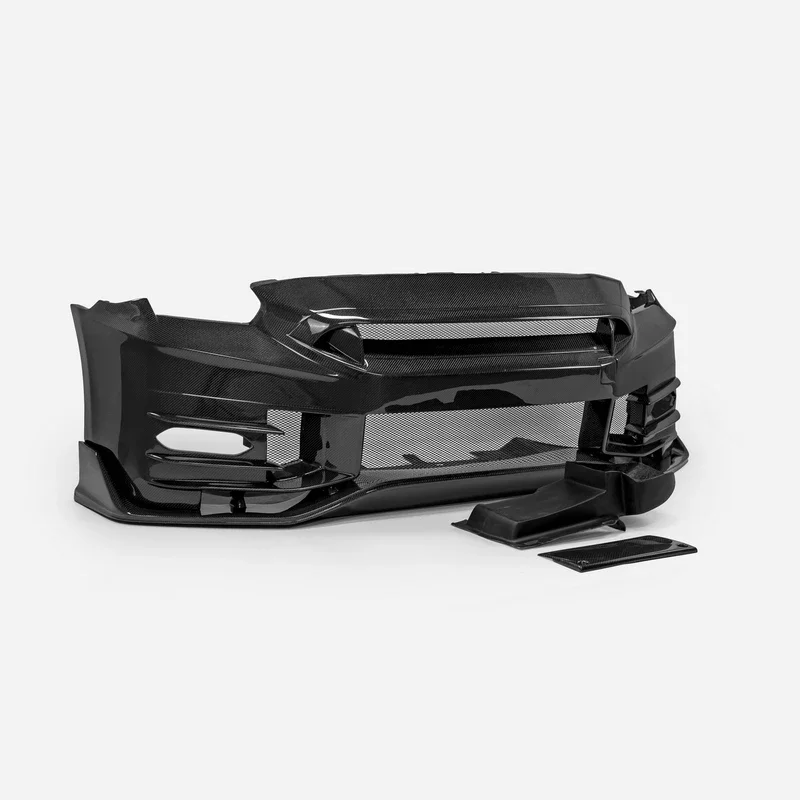 ملحقات EPR للمصد الأمامي من النوع Nissan GT-R R35 24Vr N، مظهر رياضي عدواني ومناسب دقيق