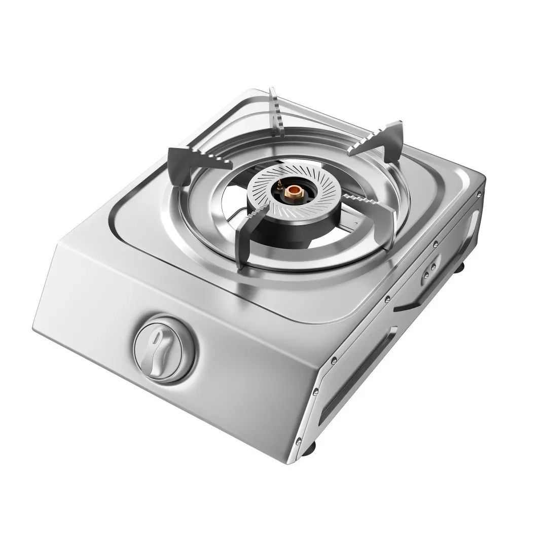

German desktop gas stove single burner stainless steel household fire natural gas liquefied gas first-class energy efficiency