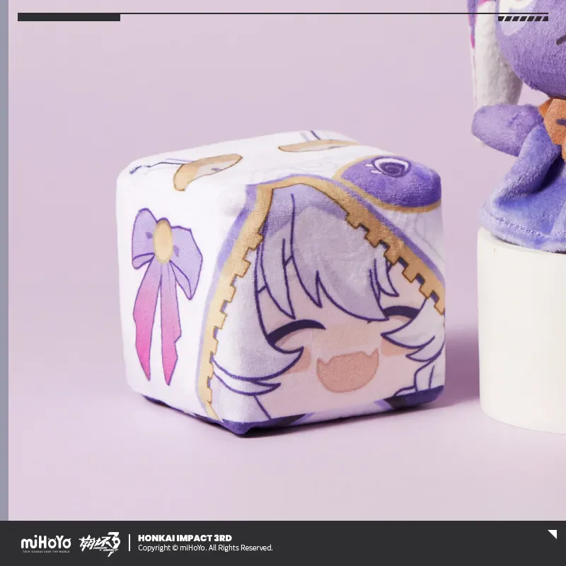 MiHoYo-Peluche de décompression officielle pour enfants, Honkai Impact 3, Delifang, peluche, coton doux, oreiller, anime, figure, pendentif, bricolage, cadeaux