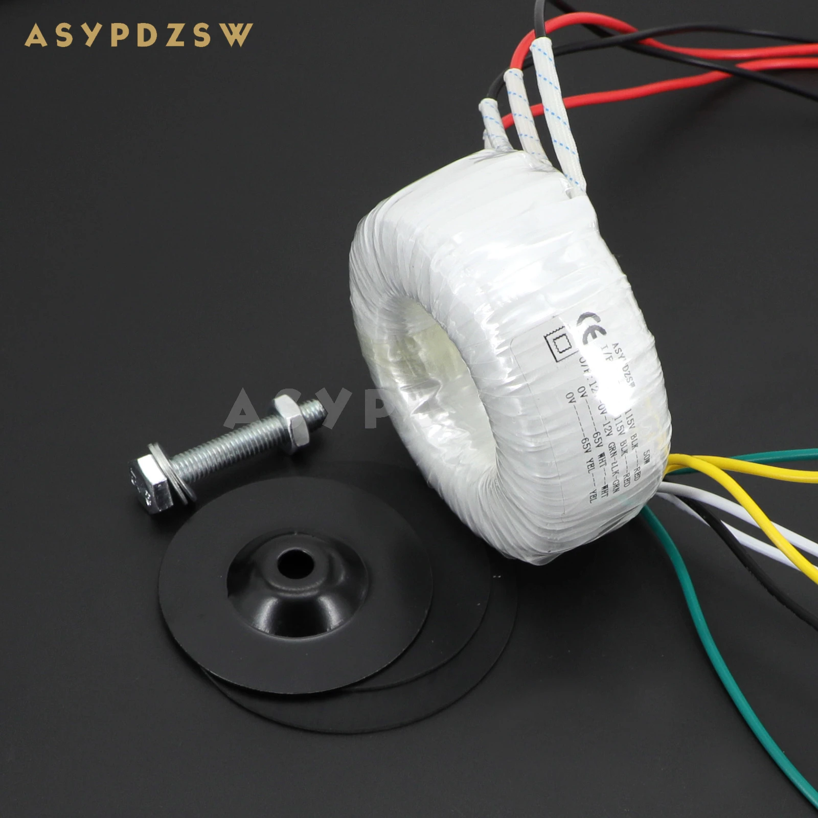 HIFI White 50W OFC Pure Copper Toroidal transformer 0--65Vx2+12V--0--12V For FirstWatt PASS ZL7 Preamplifier