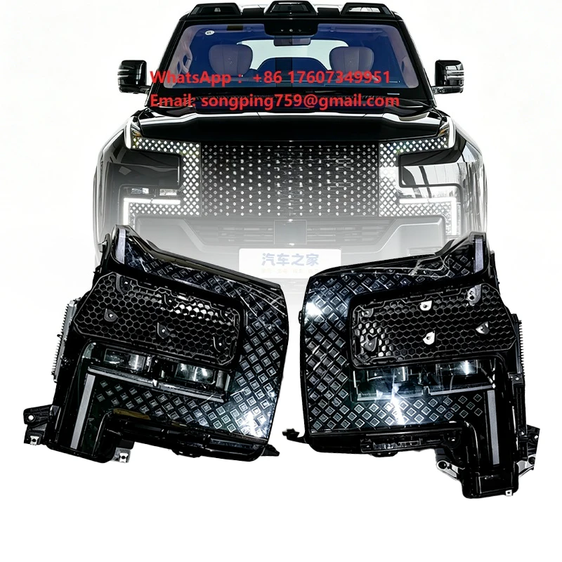 Premium LED Headlights Assembly for BYD Yangwang U8 Matrix ADB Intelligent Headlamp Replacement Plug & Play Waterproof