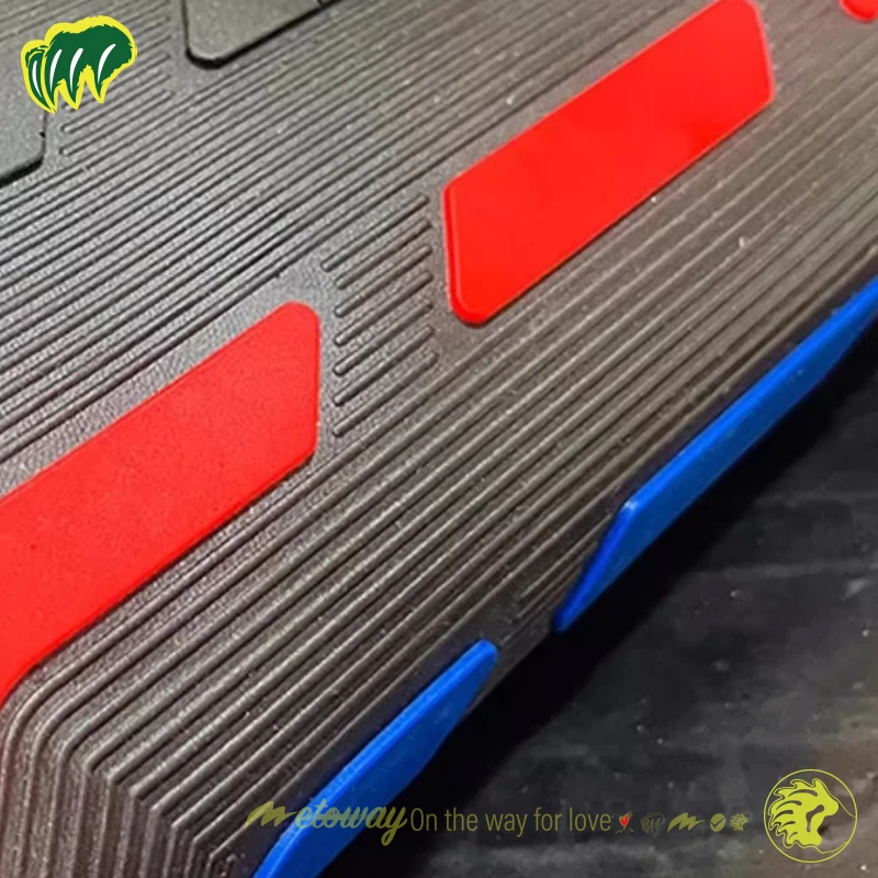 لهوندا UBE U-BE المطاط القدم وسادة التزلج الكلمة حصيرة السجاد دراجة نارية الحصير دواسة المضادة للانزلاق المياه برهان عالية تناسب جودة عالية #4