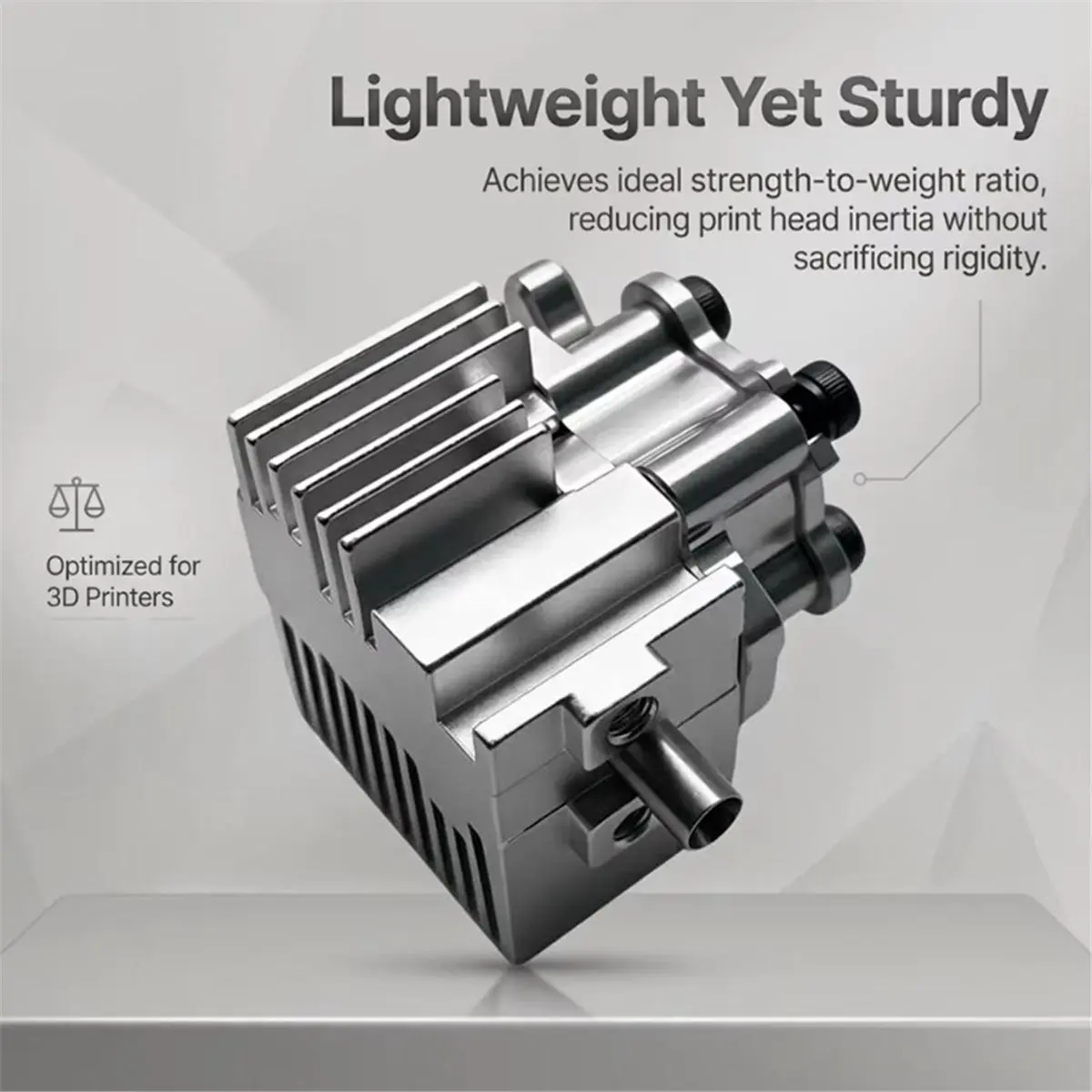 For S1/S1C Quick-Release Radiator Enhanced Cooling Heat Sink with Strain Gauge 3D Printer Accessory