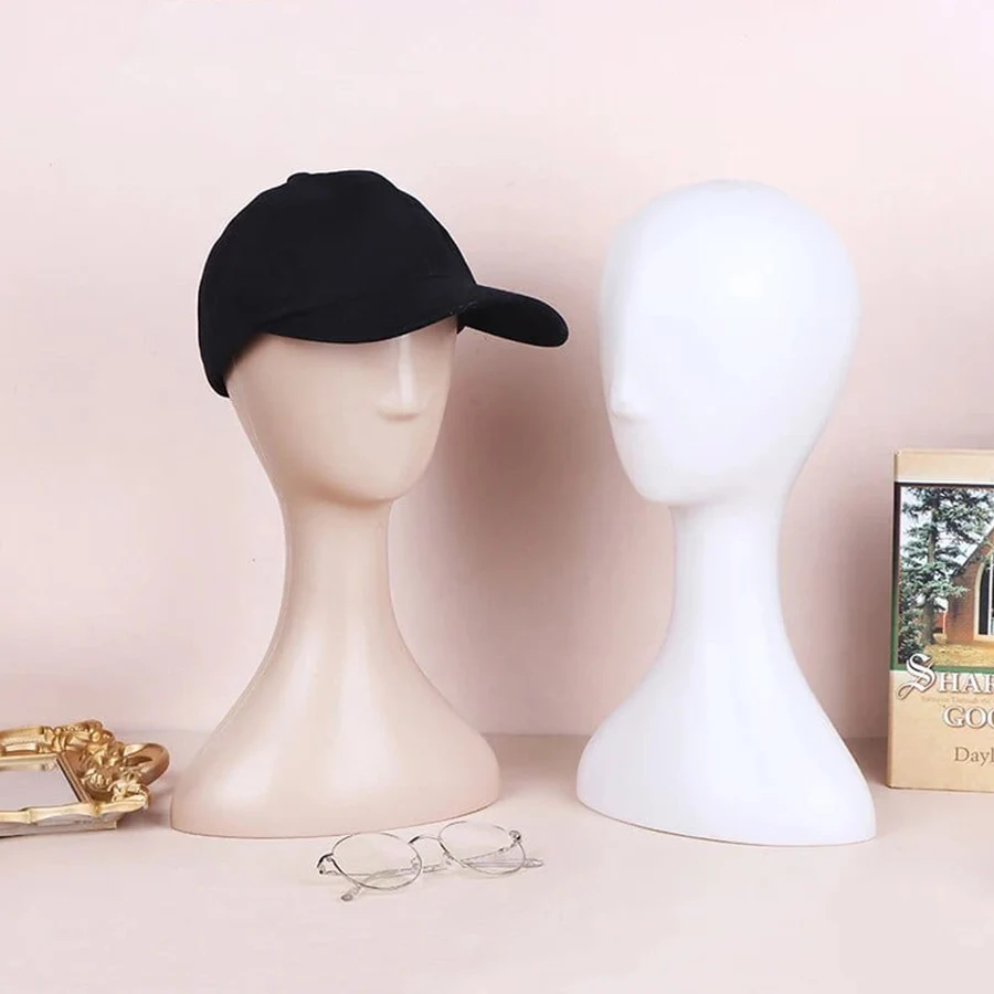 Non-fading Abstract Female Model Head Frame Wide Applicable Hat Wig Model Head Used for Displaying Styling Practice image 3