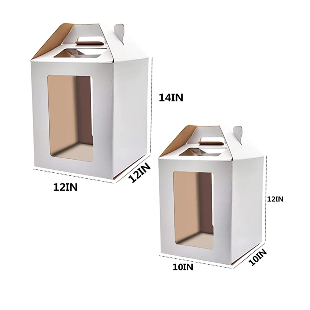 Boîte en carton légère pour des solutions d'emballage sécurisées, boîte à cartes écologique, 3 paquets par lot