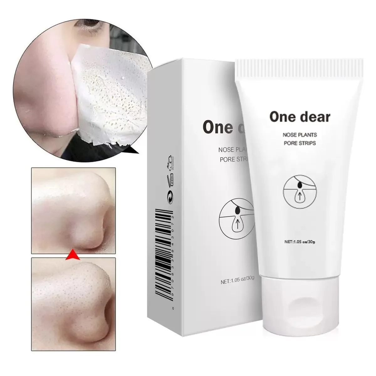 Efficient Blackhead Remover Nose Mask Pore Strip Black Mask Peeling Acne Treatment Black Deep Cleansing Skin Care Korea image 5