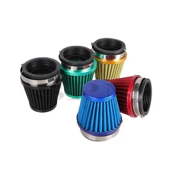 For Kawasaki Pit Bike Suzuki Motocross 125 150 200 250 450CC ATV Lifan Loncin Zongshen Engine 38MM-60MM High Flow Air Filter
