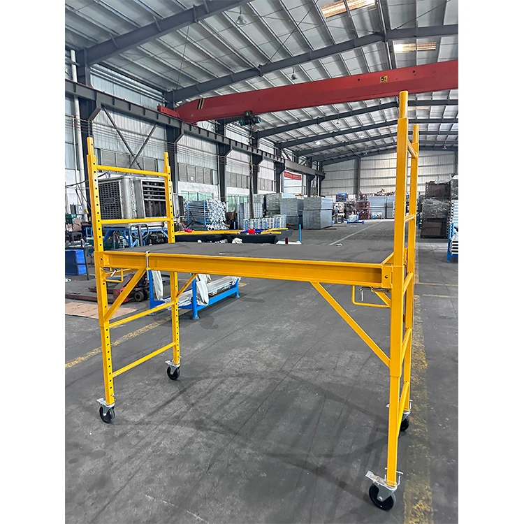 Stroiki konserwacyjne, mobilne stroiki typu Baker, wielofunkcyjne stroiki na kółkach do konserwacji domów.