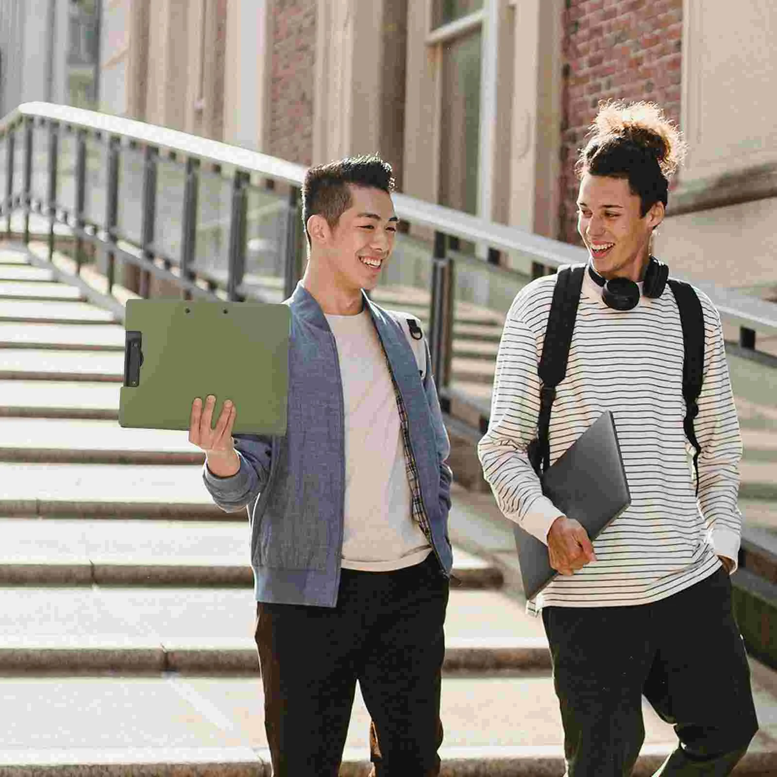 Portadocumenti da ufficio multiuso per lavagna per appunti da scrivania, doppio documento in ferro