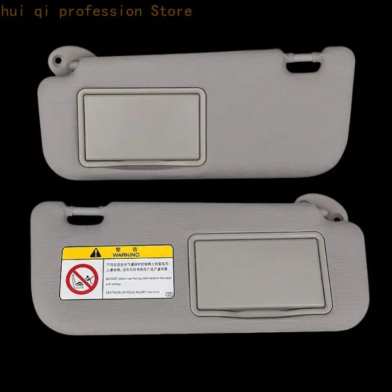 Kosmetikspiegel-Schattenpaneel für den alltäglichen Gebrauch Autoinnenraum, graues PVC-Teil für Pkw-Anwendungen H8WE – Detail 6