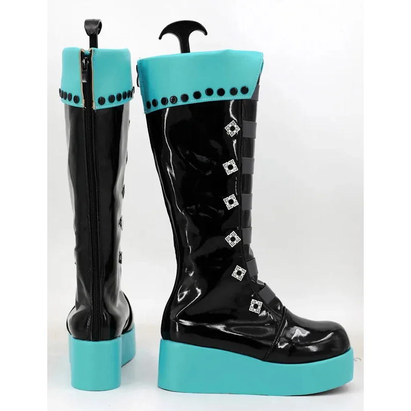 أحذية النساء الهزلية MIKU التأثيرية Raccoon Girl لعب الأدوار أحذية منصة أحذية عالية الكعب