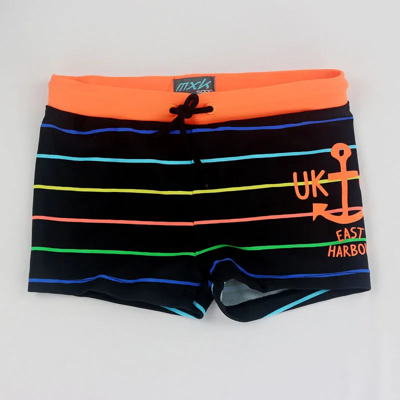 New Summer Kids Boy Swim Cute Striped Trunks Children Swimming Shorts 2 3 4 5 6 Years Boys Beach Swimwears Boy's Clothing