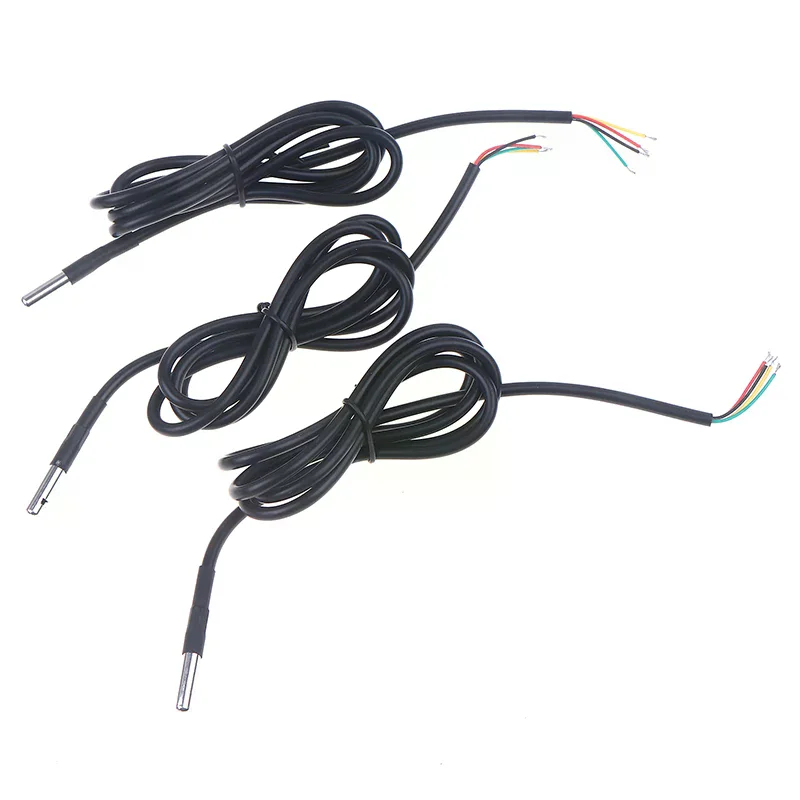 Water-Resistant Stainless steel IIC Module Digital Probe for Temperature & Humidity Measurement | SHT20 SHT30 SHT40 Models