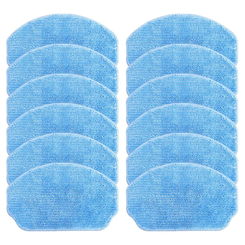 12Pcs Replacement Parts Accessories For MAMNV BR150 BR151, ZCWA BR150 BR151 Accessories Mop Cloth Replacement Spare Parts