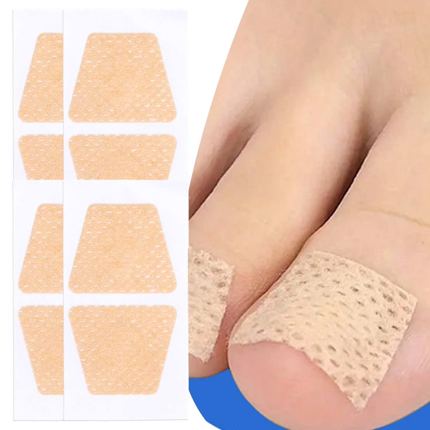 10/100Pcs Nail Treatment Patch Anti Fungal Nail Correction Sticker Ingrown Toenail Care Paronychia Anti Infection Repair Patch