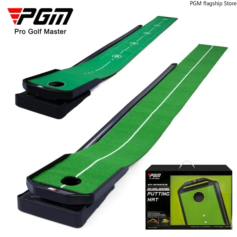 

PGM Golf Training Equipment Indoor Putting Training Equipment Slope Adjustable Home Office Training Equipment TL039