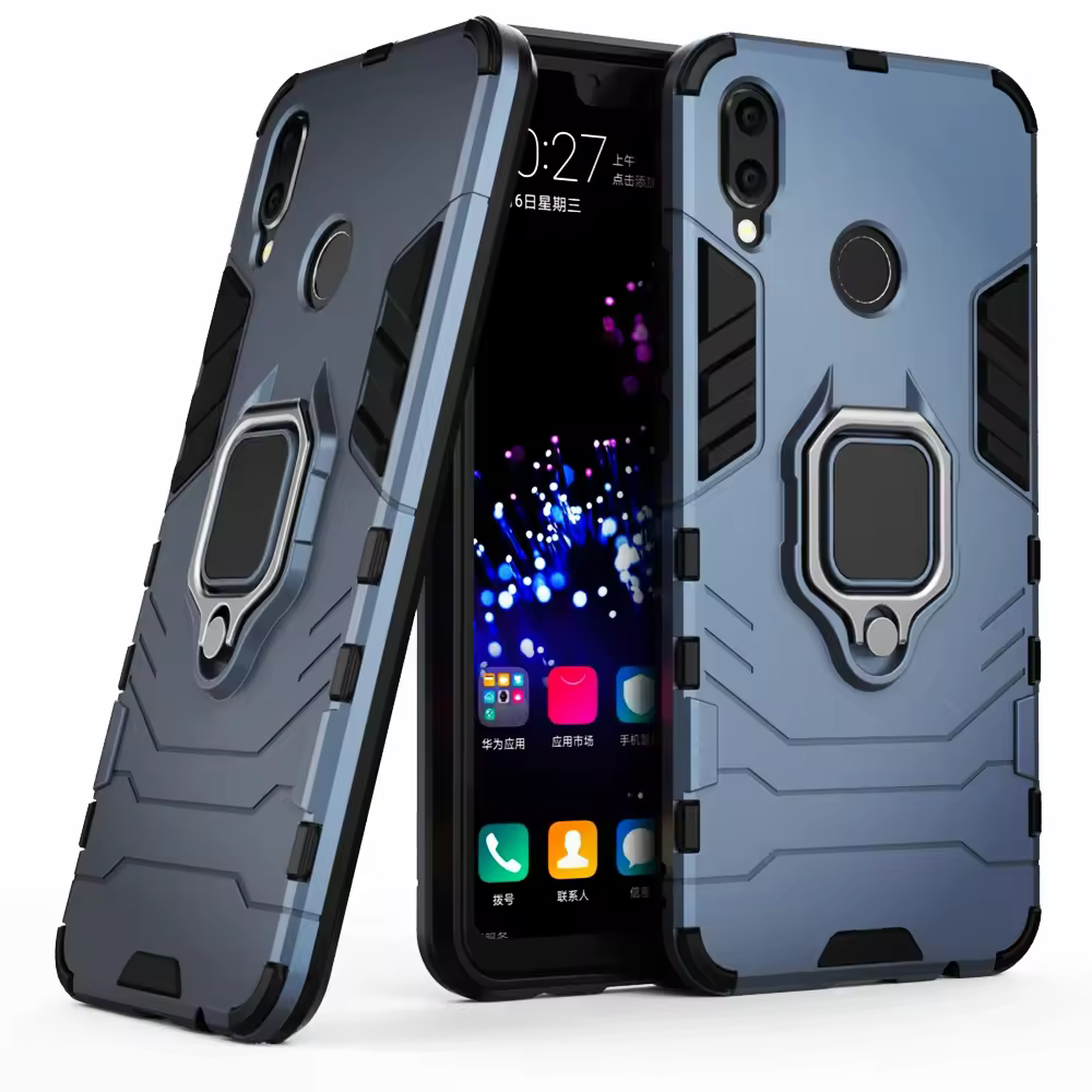 Huawei Nova 3 Амортизированная крышка с кольцевым кронштейном и подставка для Huawei Nova 3i Nova3i INE-LX2 INE-LX9 Nova3 3i