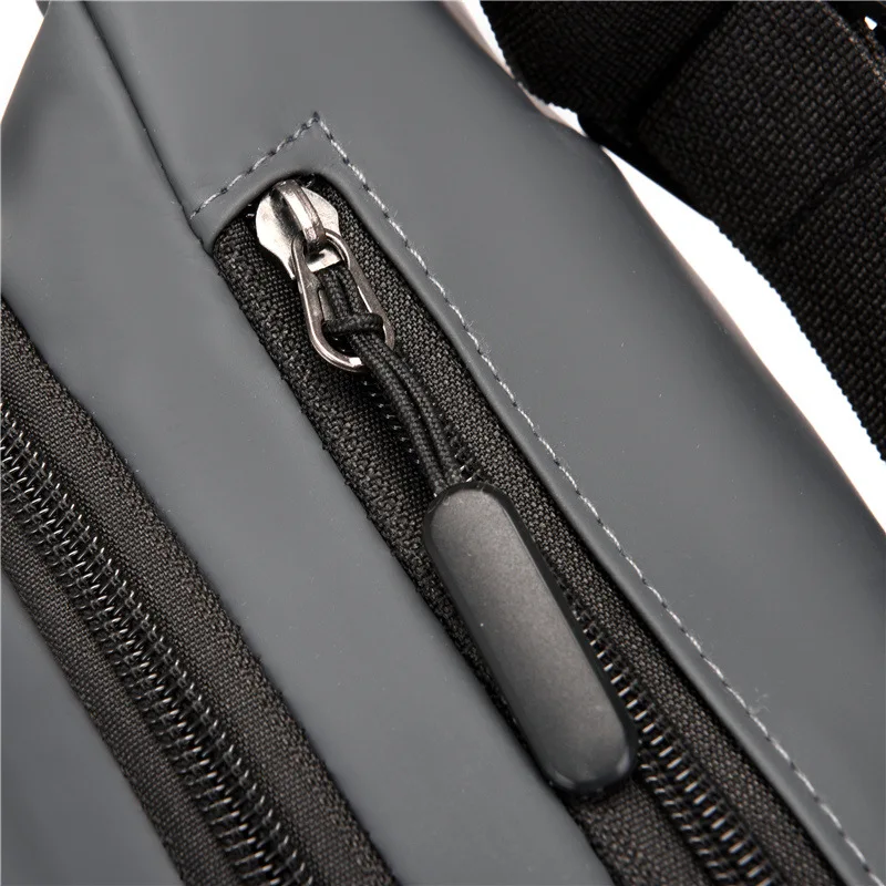 حقيبة خصر رياضية مع مقصورات متعددة بسحاب - حزام قابل للتعديل وحقيبة متينة للأنشطة الخارجية والسفر الرياضي #6