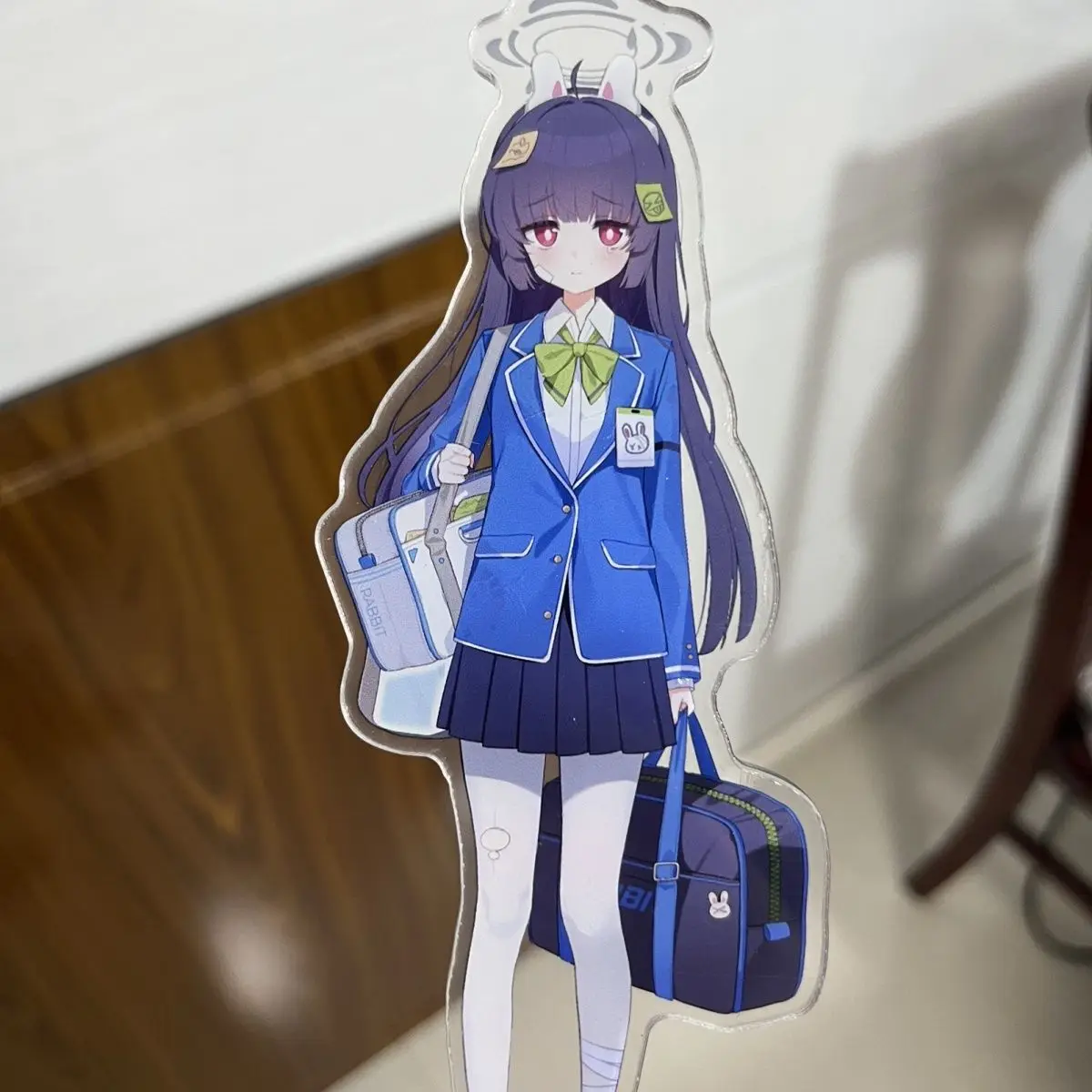 حامل تنكري من Kasumisawa Miyu للأرشيف الأزرق ، شخصيات أنيمي ، نموذج مكتب ، إكسسوارات زينة ، هدية عيد ميلاد للفتيات ، 17 من الأكريليك