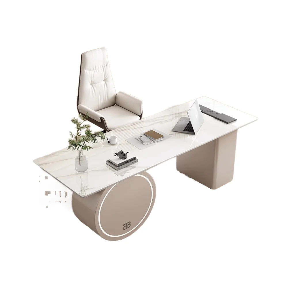 

*Modern Single Staff Office Desk Chair China Manufacturer White Office Desk Safe and Stable Boss Table