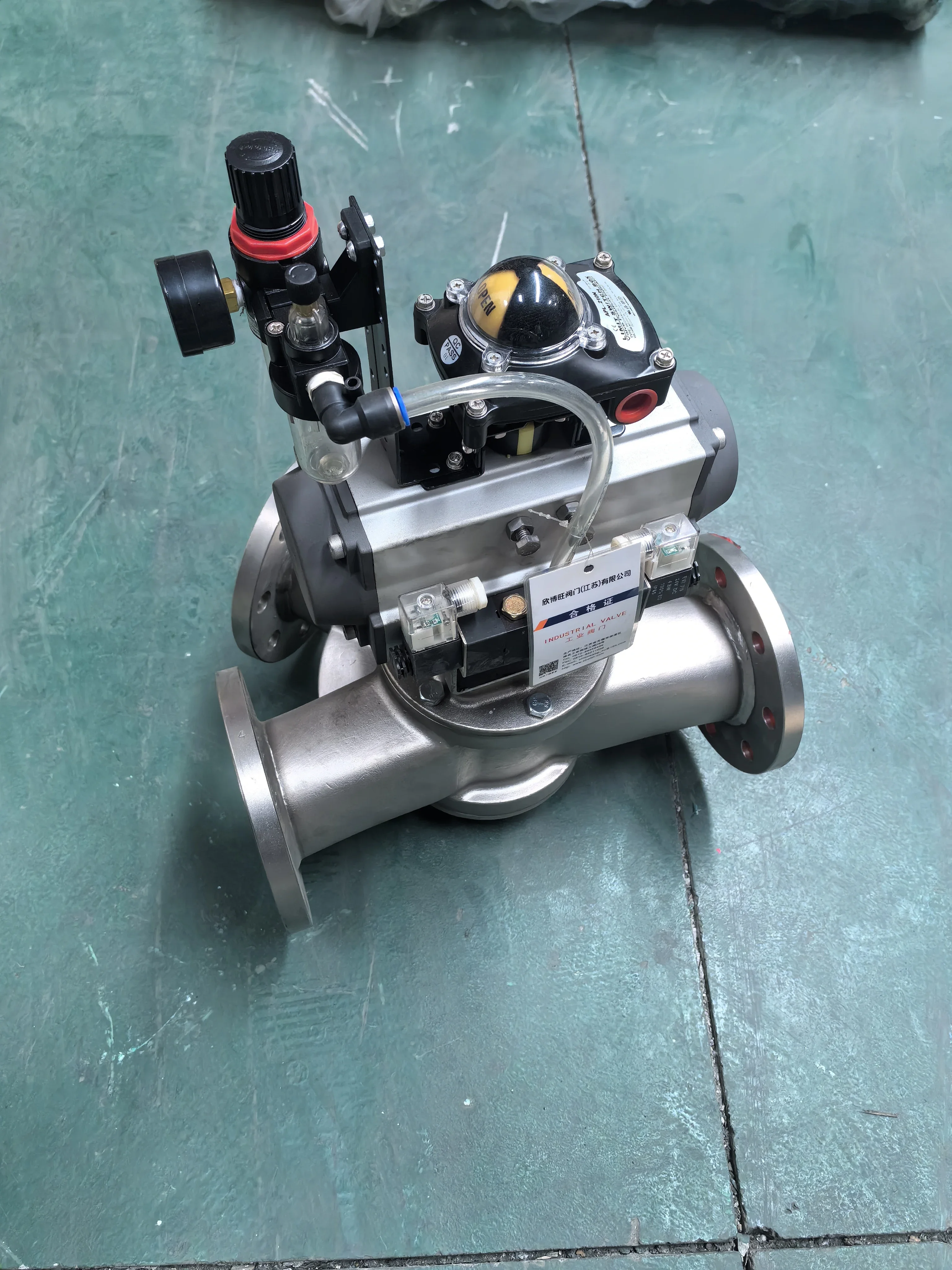 China's Premium Diverter Valve Superior Pneumatic Shunt Valve for High Temperature Media OEM Customizable Factory Direct